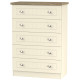 Venice 5 Drawer Chest